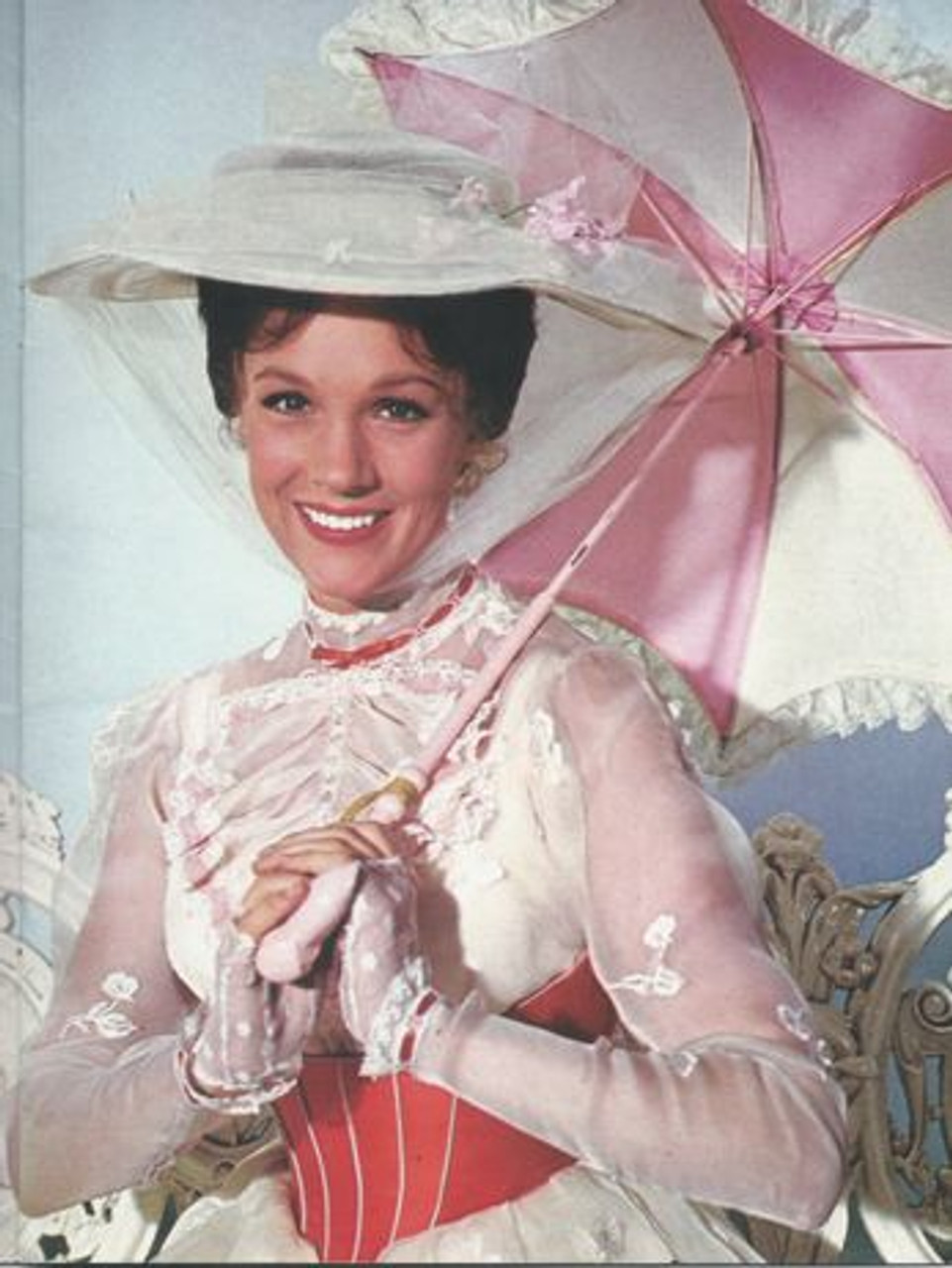 mary poppins white dress